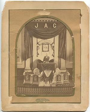 1881 Original President James A. Garfield Memorial Service Photograph