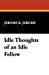 Bild des Verkufers fr Idle Thoughts of an Idle Fellow [Soft Cover ] zum Verkauf von booksXpress