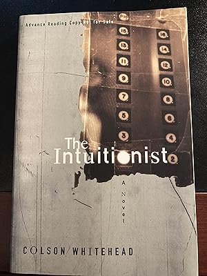 Immagine del venditore per The Intuitionist - Advance Reading Copy, First Edition venduto da Park & Read Books