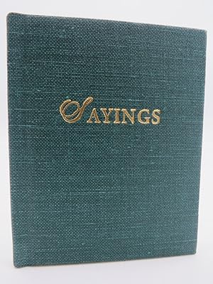 Image du vendeur pour SAYINGS OF MARY HELEN DAWSON, 1918 - 2002 (MINIATURE BOOK) mis en vente par Sage Rare & Collectible Books, IOBA