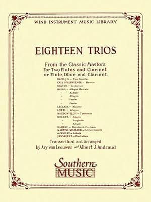 Seller image for 18 Trios (Complete) from Classic Master: Woodwind Trio (Paperback) for sale by Grand Eagle Retail