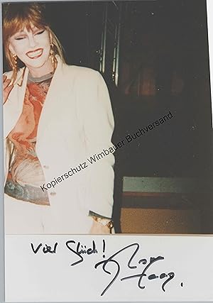 Seller image for Original Autogramm Romy Haag /// Autograph signiert signed signee for sale by Antiquariat im Kaiserviertel | Wimbauer Buchversand