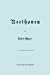 Bild des Verkufers fr Beethoven. (Faksimile 1870 Edition. in German). (German Edition) [Soft Cover ] zum Verkauf von booksXpress