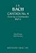 Seller image for Cantata No. 4: Christ lag in Todesbanden, BWV 4 - Vocal score (German Edition) [Soft Cover ] for sale by booksXpress