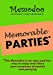 Imagen del vendedor de Memodoo Memorable Parties [Soft Cover ] a la venta por booksXpress