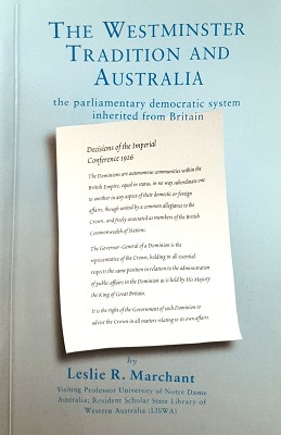 Seller image for The Westminister Tradition And Australia: The Parliamentary Democratic System Inherited From Britain for sale by Marlowes Books and Music