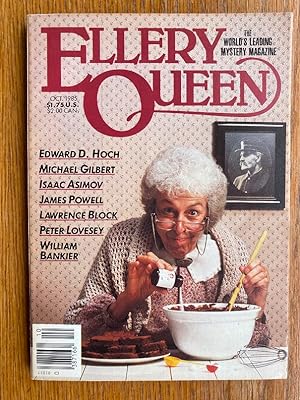 Imagen del vendedor de Ellery Queen Mystery Magazine October 1985 a la venta por Scene of the Crime, ABAC, IOBA