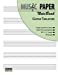 Immagine del venditore per MUSIC PAPER NoteBook - Guitar Tablature [Soft Cover ] venduto da booksXpress