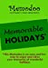 Imagen del vendedor de Memodoo Memorable Holidays [Soft Cover ] a la venta por booksXpress