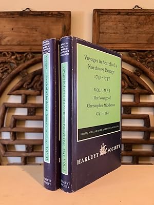 Imagen del vendedor de Voyages to Hudson Bay in Search of a Northwest Passage 1741 - 1747 Volume I The Voyage of Christopher Middleton 1741 -1742 [AND] Volume II The Voyage of William Moor and Francis Smith, 1746 - 1747 a la venta por Long Brothers Fine & Rare Books, ABAA
