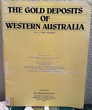 Image du vendeur pour The Gold Deposits of Western Australia mis en vente par Crossroads Books