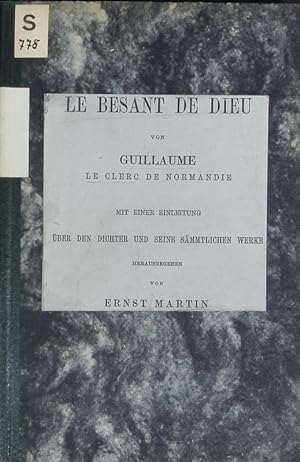 Seller image for Le Besant de Dieu. for sale by Antiquariat Bookfarm