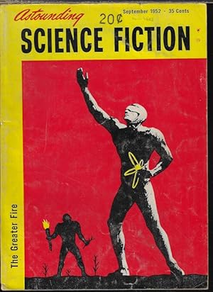 Imagen del vendedor de ASTOUNDING Science Fiction: September, Sept. 1952 a la venta por Books from the Crypt