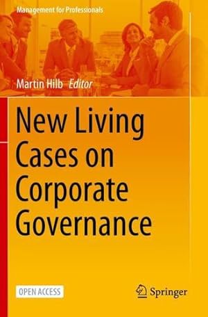 Seller image for New Living Cases on Corporate Governance (Management for Professionals) [Paperback ] for sale by booksXpress
