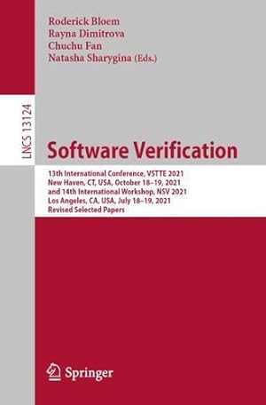 Bild des Verkufers fr Software Verification (Lecture Notes in Computer Science) [Paperback ] zum Verkauf von booksXpress