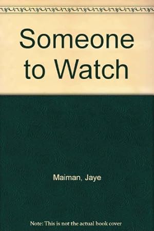 Seller image for Someone to Watch for sale by WeBuyBooks