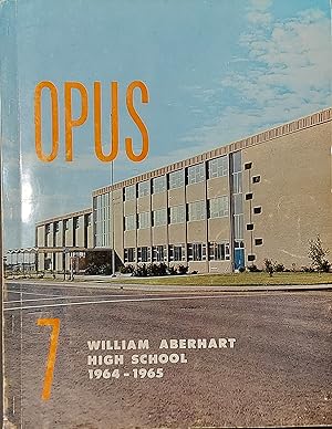 Opus William Aberhart High School 1964-1965