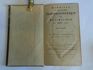 Sammlung der Hannoverschen Landesverordnungen und Ausschreiben des Jahres 1814