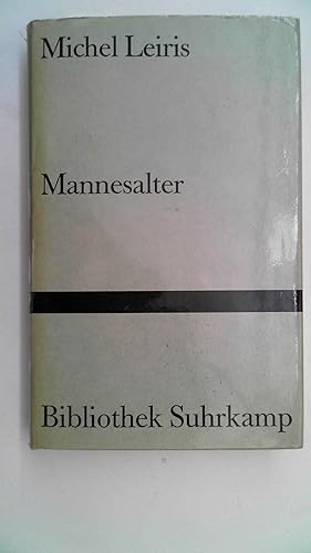 Bild des Verkufers fr Mannesalter (Bibliothek Suhrkamp), zum Verkauf von Antiquariat Maiwald