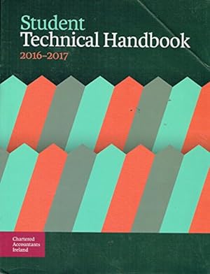 Image du vendeur pour Student Technical Handbook 2016-2017: Chartered Accountants Ireland mis en vente par WeBuyBooks