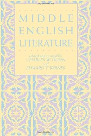 Imagen del vendedor de Middle English Literature (Garland Reference Library of the Humanities) [Paperback ] a la venta por booksXpress