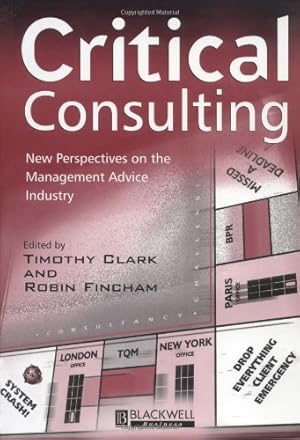 Seller image for Critical Consulting: New Perspectives on the Management Advice Industry [Paperback ] for sale by booksXpress