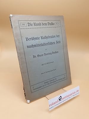 Imagen del vendedor de Berhmte Kathedralen der nachmittelalterlichen Zeit - Die Kunst dem Volke Nr. 8. a la venta por Roland Antiquariat UG haftungsbeschrnkt