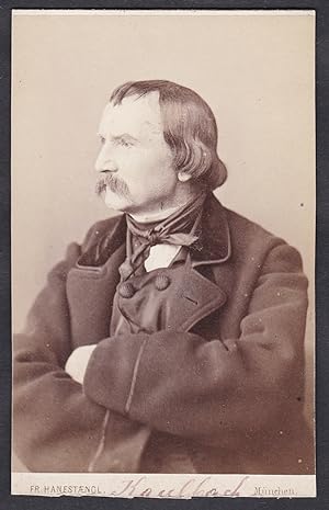Wilhelm von Kaulbach (1805-1874) - Maler painter München Arolsen / Portrait CDV Foto Photo vintage