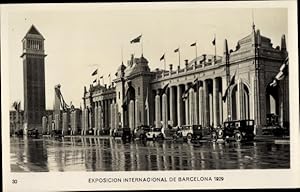 Ansichtskarte / Postkarte Exposicion Internacional de Barcelona 1929, Palacio de Comunicaciones