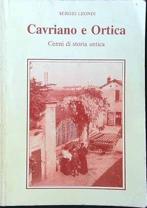 Immagine del venditore per Cavriano e Ortica Cenni di storia antica venduto da Librodifaccia