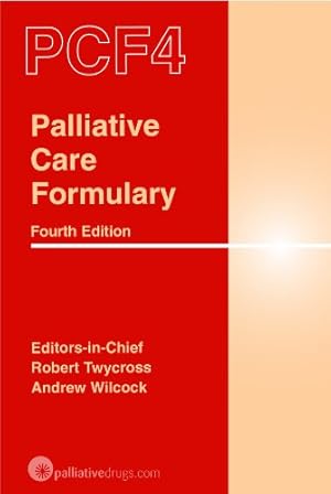 Immagine del venditore per Palliative Care Formulary (PCF4) venduto da WeBuyBooks