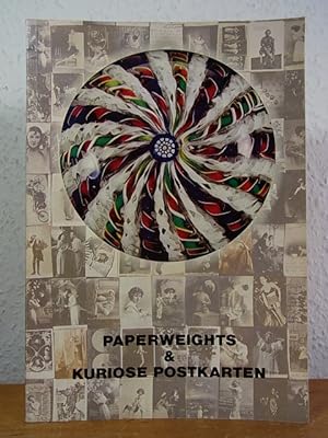 Bild des Verkufers fr Paperweights und kuriose Postkarten. Sonderausstellung Altonaer Museum in Hamburg, 10. April - 03. Juni 1974 zum Verkauf von Antiquariat Weber
