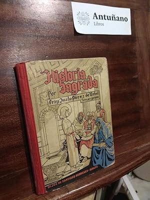 Imagen del vendedor de Historia sagrada Tercer grado a la venta por Libros Antuano