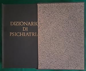 Imagen del vendedor de DIZIONARIO DI PSICHIATRIA, a la venta por Libreria antiquaria Pagine Scolpite