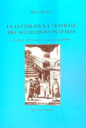 Image du vendeur pour La letteratura teatrale del settecento in Italia mis en vente par Miliardi di Parole