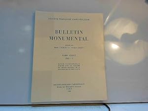 Bild des Verkufers fr [Archeologie] Bulletin Monumental Tome CXXIII, 1965-1 zum Verkauf von JLG_livres anciens et modernes