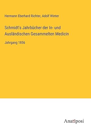 Image du vendeur pour Schmidt\ s Jahrbcher der In- und Auslaendischen Gesammelten Medicin mis en vente par moluna