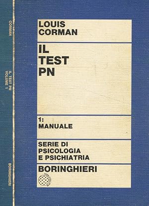 Seller image for Il test pn vol.I Manuale for sale by Biblioteca di Babele