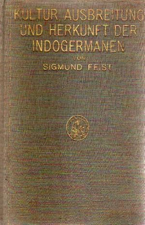 Bild des Verkufers fr Kultur, Ausbreitung und Herkunft der Indogermanen. zum Verkauf von Versandantiquariat Boller