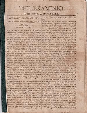 The Examiner. No. 195, 12 August 1810