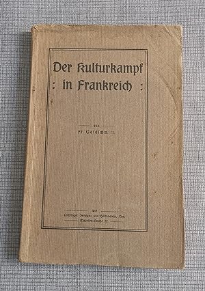 Seller image for Der kulturkampf " in frankreich " for sale by Librairie Ancienne Zalc
