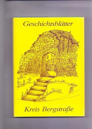 Image du vendeur pour Geschichtsbltter Kreis Bergstrae, Band 32. mis en vente par Die Wortfreunde - Antiquariat Wirthwein Matthias Wirthwein