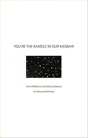 You're the Kameez in Our Kasbah!