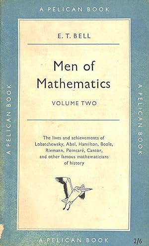 Imagen del vendedor de Men of Mathematics Volume 2 a la venta por M Godding Books Ltd