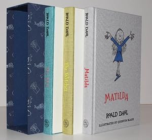 Imagen del vendedor de The Roald Dahl Collection (Set 2). The BFG; The Witches; Matilda. Illustrated by Quentin Blake NEAR FINE COPY IN PUBLISHER'S SLIP-CASE a la venta por Island Books