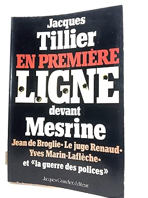 Seller image for En premire ligne devant Mesrine for sale by Mimesis