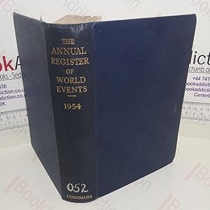 The Annual Register of World Events: A Review of the Year, 1954