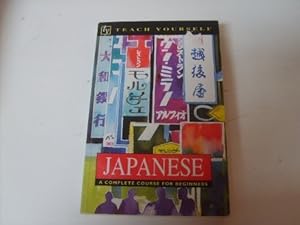 Bild des Verkufers fr Teach Yourself Japanese (TYL) zum Verkauf von WeBuyBooks