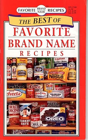 Bild des Verkufers fr The Best of Favorite Brand Name Recipes (Volume 5, September 12 1995, Number 84) zum Verkauf von Recycled Books & Music