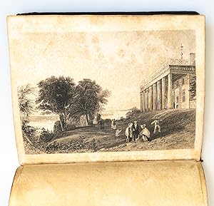 1842-1849 Providence, Rhode Island Lady s Autograph Album with Stunning Calligraphy and Pastoral ...